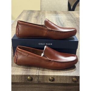 Cole Haan Grand+ Venetian Driver Woodbury Leather Loafers C38825 Mens 13 M